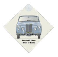 Arnolt MG Open Tourer 1953-55 Car Window Hanging Sign